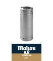 Cerveza sin alcohol Mahou 0,0 Tostada 20 L - Barril retornable