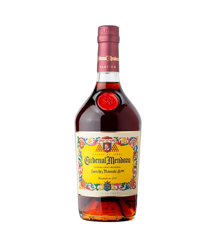 Brandy Cardenal Mendoza Clásico - 700 ml - Botella