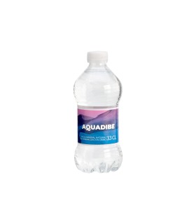 Agua mineral Aquadibe (Fuencisla) - 330 ml - Caja de 24 botellas