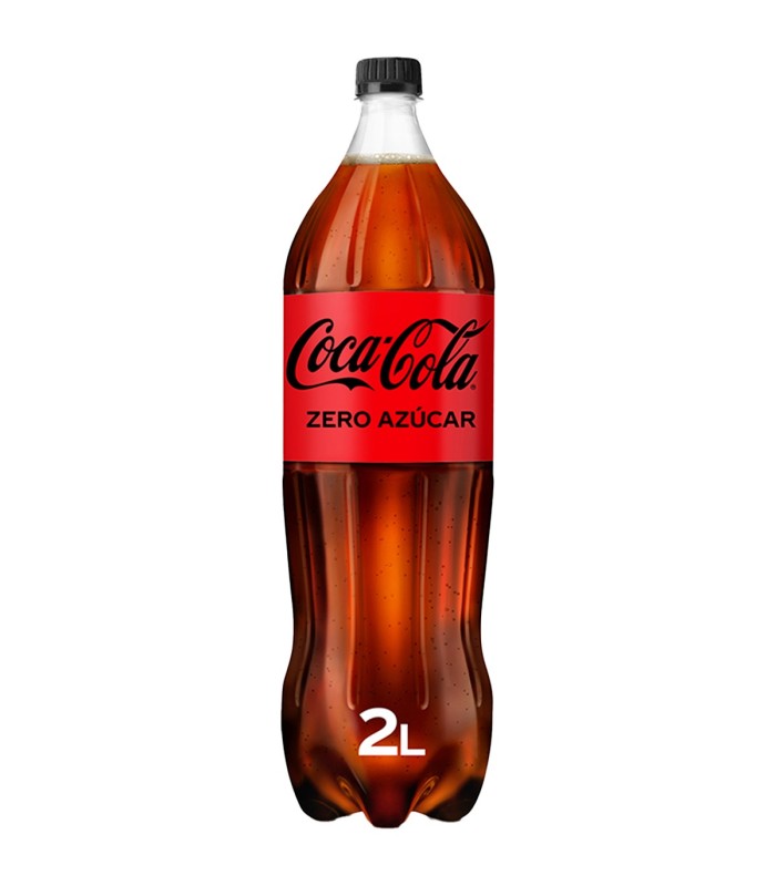 Refresco Coca-Cola Zero - 2 L - Caja de 6 botellas