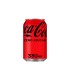 Refresco Coca-Cola Zero - 330 ml - Caja de 24 latas