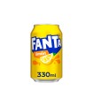 Refresco de limón Fanta Limón 330 ml - Caja de 24 latas