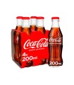 Refresco de cola Coca-Cola 200 ml - Caja de 6 packs de 4 botellas