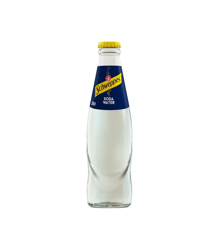 Soda Schweppes - 200 ml - Caja retornable de 28 botellas