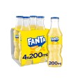 Refresco Fanta Limón - 200 ml - Caja de 24 botellas