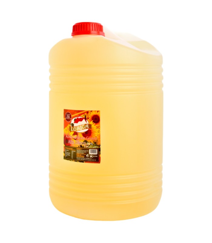 Aceite de girasol Loriga | Alto oleico 80% - 25 L - Garrafa