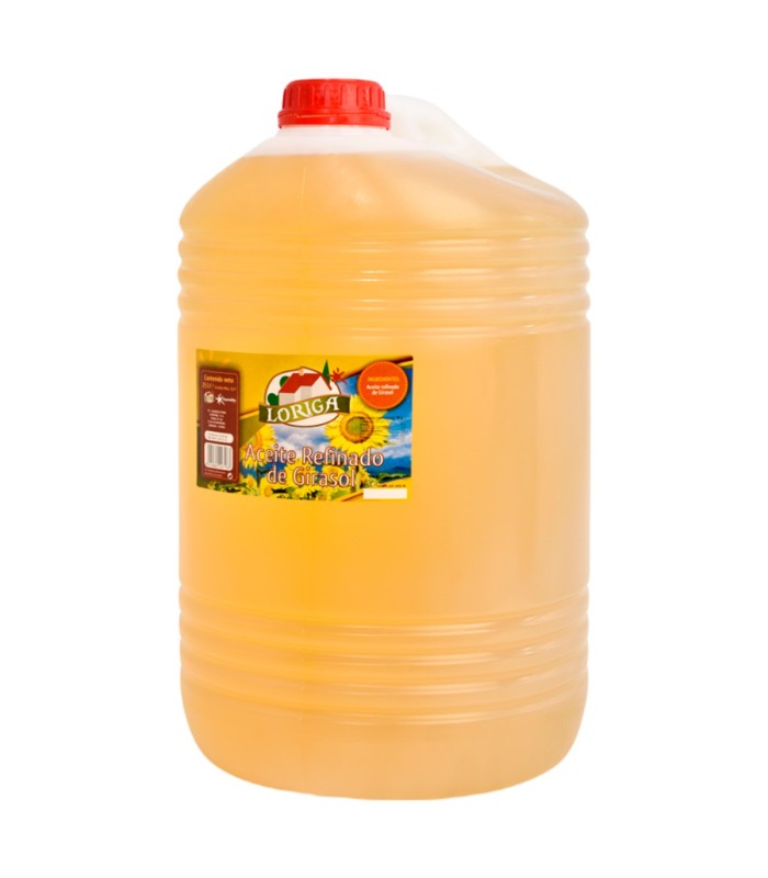 Aceite de girasol Loriga - 25 L - Garrafa
