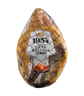 Jamón curado deshuesado El Pozo Gran Reserva Platinum - Pieza de 6,5 kg (peso aproximado)