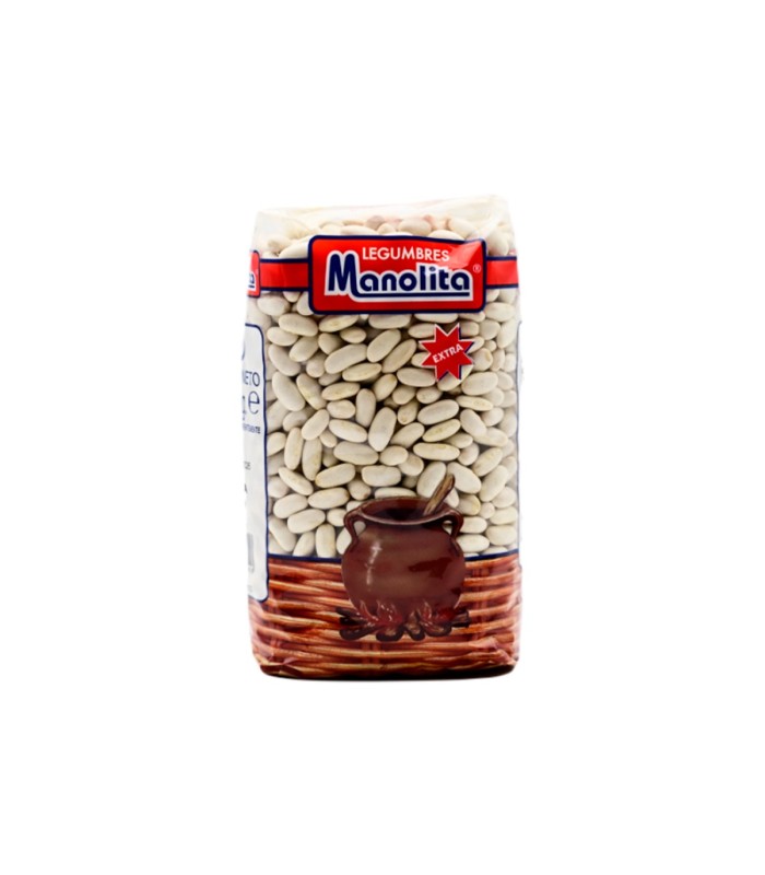 Alubia blanca extra Manolita - Paquete de 1 kg