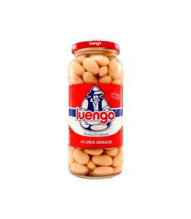 Alubia granja cocida Luengo - Tarro de 570 g