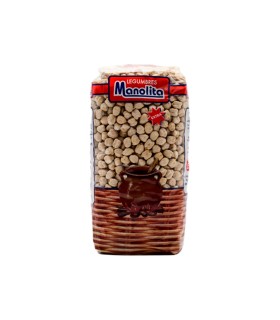 Garbanzo lechoso extra Manolita - Paquete de 1 kg